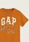 Camiseta Infantil GAP Building Amarela - Marca GAP