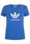 Camiseta MC adidas Originals Slim Bold Blue - Marca adidas Originals