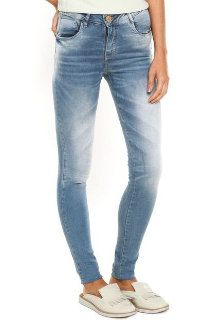 Calça Jeans Uber Jeans Skinny Fernanda Azul - Marca U Uberjeans