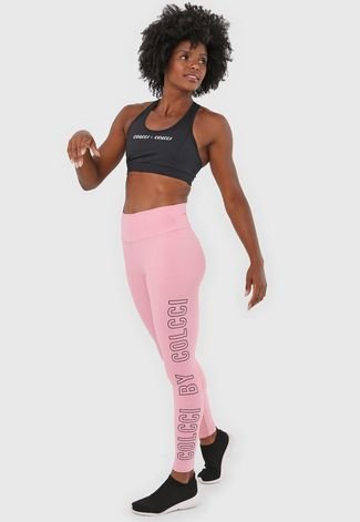 Sports leggings with lettering