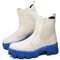 Bota Feminino Cano Curto Tratorada DUBUY 1504FG Azul - Marca DUBUY