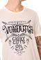 Camiseta Von Dutch Glory Guts Oil Off-white - Marca Von Dutch 