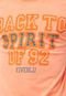Camiseta FiveBlu Back To Spirit Laranja - Marca FiveBlu