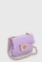 Bolsa Feminina Mini Bag Alça de Corrente Star Shop Roxa - Marca STAR SHOP