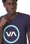 Camiseta RVCA Va Mod Azul-Marinho - Marca RVCA