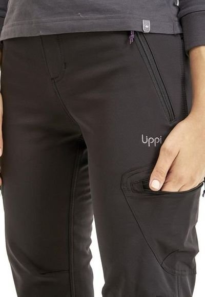 LIPPI Pantalon Mujer Kimball Softshell Pants Negro Lippi