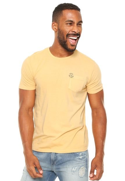 Camiseta Ellus Pocket Amarela - Marca Ellus