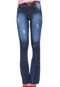 Calça Jeans GRIFLE COMPANY Flare Recorte Azul - Marca GRIFLE COMPANY