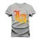 Camiseta Plus Size Unissex Premium T-shirt LA - Cinza - Marca Nexstar