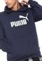 Moletom Fechado Puma Logo Azul - Marca Puma