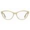 Armação de Óculos Moschino MoS623 SZJ - Branco 52 - Marca Moschino