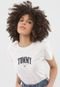 Camiseta Tommy Jeans Logo Cinza - Marca Tommy Jeans