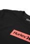 Camiseta Hurley Menino Logo Preta - Marca Hurley