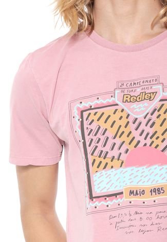 Camiseta Redley 80s Rosa