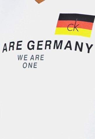 Camiseta Calvin Klein Alemanha Branca