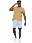 Polo Tommy Hilfiger Masculina Piquet Athletic Prep Pure Cotton Marrom Claro - Marca Tommy Hilfiger