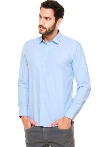 Camisa Vivacci Riscas Azul
