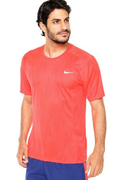 Camiseta Nike Dri-Fit Miler Laranja - Marca Nike