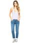 Calça Jeans adidas Originals Track Reta Azul - Marca adidas Originals