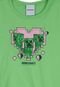 Blusa Cropped Minecraft Infantil Menina Brandili - Marca Brandili