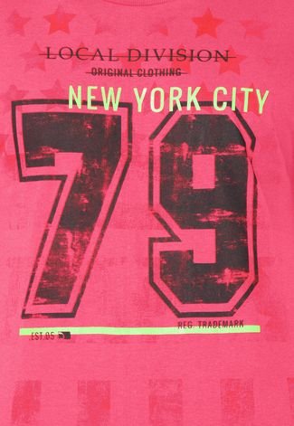 Camiseta Local New York City 79 Rosa