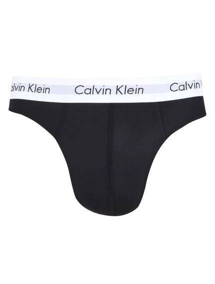 Cueca Calvin Klein Microfibra Fio Dental Thong Preta 1UN - Marca Calvin Klein