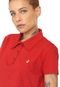 Camisa Polo Cropped Volcom Heather Stone Vermelha - Marca Volcom