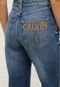 Calça Jeans Calvin Klein Jeans Reta 90's Azul - Marca Calvin Klein Jeans