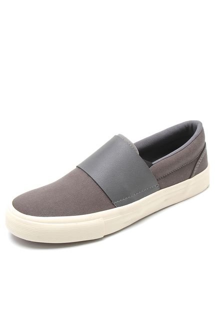 Slip On FiveBlu Recorte Cinza - Marca FiveBlu