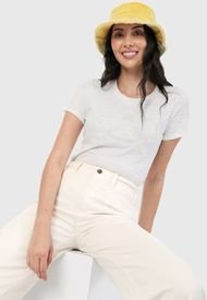 Camiseta Blanco-Gris GAP