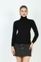 Blusa Tricot Cacharrel Preto M Gazzy - Marca Gazzy