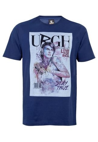 Camiseta Urgh Silk Magazine Azul