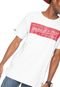 Camiseta Mitchell & Ness Box Log Branca - Marca Mitchell & Ness