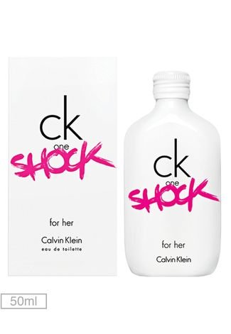 Perfume Ck One Shock For Her Calvin Klein 50ml