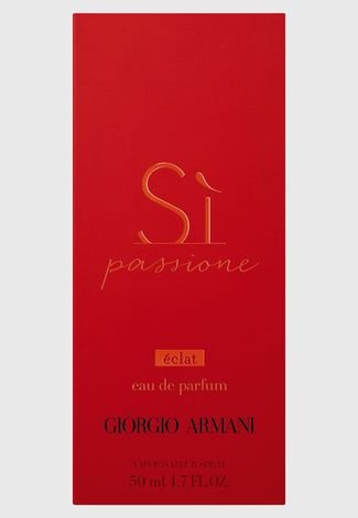 Perfume 50ml Si Passione Eclat Eau de Parfum Giorgio Armani Feminino