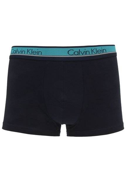 Cueca Calvin Klein Underwear Boxer Logo Azul-Marinho - Marca Calvin Klein Underwear