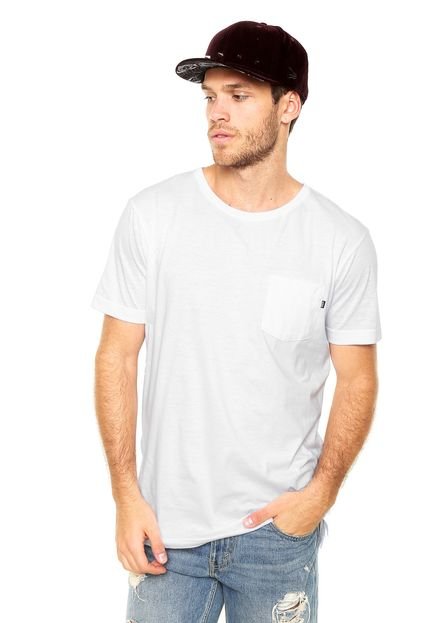 Camiseta Globe Pocket Tee Branca - Marca Globe