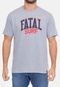Camiseta Fatal Estampada Cinza Mescla - Marca Fatal