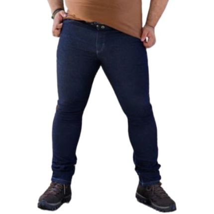 Calça Jeans Plus Size Oliver Com Cinto Masculina Azul - Marca OLIVER JEANS