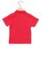Camisa Polo Duduka Classic Infantil Vermelha - Marca DDK