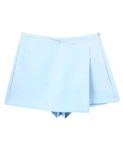 Short Saia Levosch Alfaiataria Azul Claro - Marca 77VS LEVOSCH