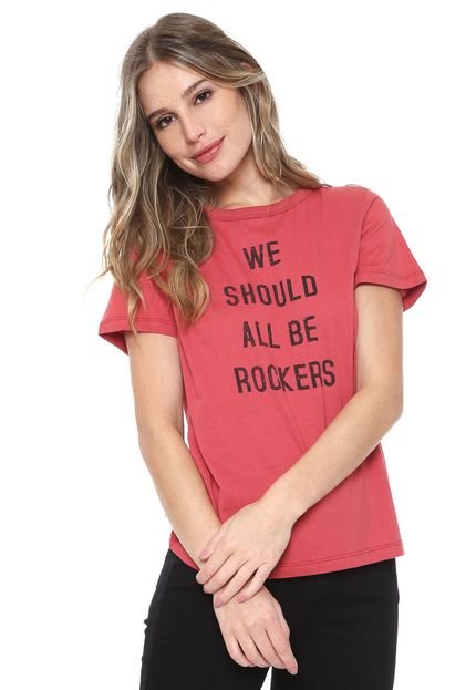 Camiseta Colcci Rockers Vermelha - Marca Colcci