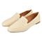 Sapato Mocassim Feminino  Donatella Shoes Clássico Oxford Off White - Marca Donatella Shoes