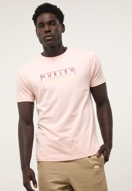 Camiseta Hurley Reta Silk Rosa - Marca Hurley