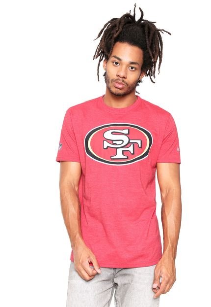 Camiseta New Era 49Ers NFL Vermelha - Marca New Era