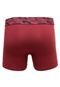 Cueca Lupo Boxer Logo Vinho - Marca Lupo