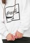 Moletom Fechado Coca-Cola Jeans Logo Branco - Marca Coca-Cola Jeans