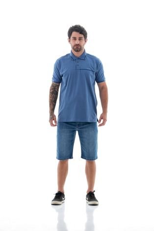 Bermuda Jeans Masculina Arauto Confort