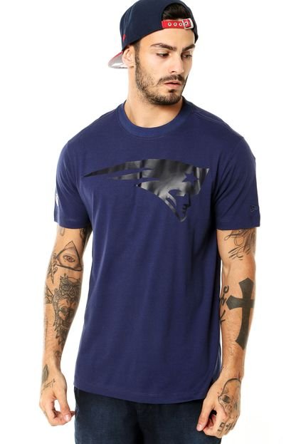 Camiseta New Era Gel New England Patriots Azul Marinho - Marca New Era