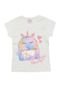 Blusa Brandili Menina Frontal Off-White - Marca Brandili